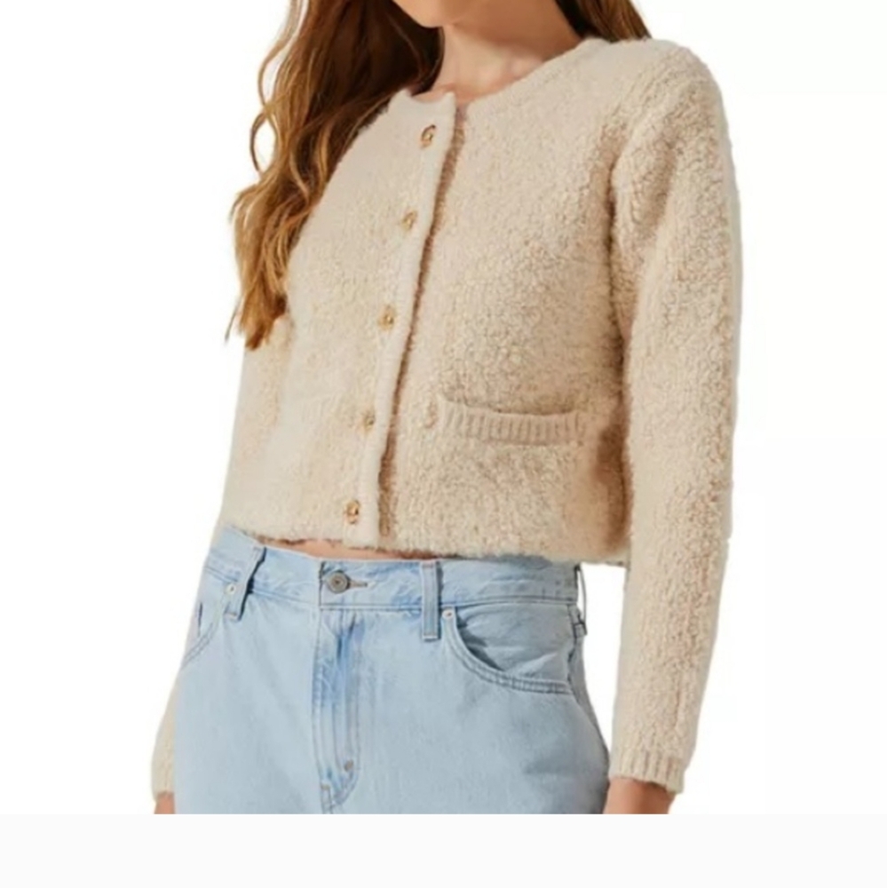 ASTR The Label Boucle Cardigan
